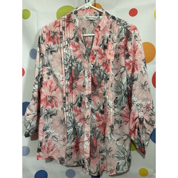 NEW Draper’s and Damon’s Blouse Size Medium - Picture 7 of 11